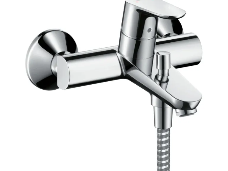 Hansgrohe Einhebel-Wannenarmatur Focus Aufputz Chrom