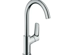 Hansgrohe Einhebel-Waschbeckenarmatur Logis 210 mm mit Schwenkauslauf Chrom