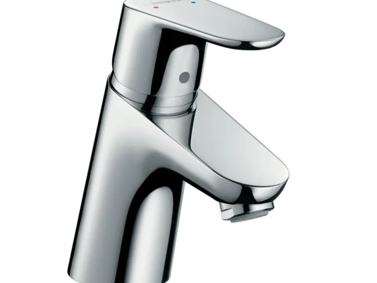 Hansgrohe Einhebel-Waschbeckenarmatur Focus 70 mm mit Zugstangen-Ablaufg. Chrom