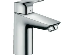 Hansgrohe Einhebel-Waschtischarmatur Logis 100 m. Push-Open Ablaufgarnitur Chrom