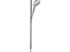 Hansgrohe Raindance Select S Brauseset 150 3jet Brausestange 90 cm Weiß-Chrom