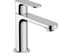 Hansgrohe Waschtischmischer Rebris 110 mit Zugstangen-Ablaufgarnitur Chrom