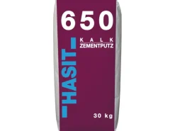 Hasit 650 Kalkzementputz Körnung 1,5 mm 30 kg