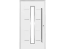 Haustür Thermospace Milano Prime 110 cm x 210 cm Weiß Anschlag R