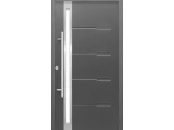 Haustür Thermospace Neapel Prime 100 cm x 210 cm Anthrazit Anschlag L