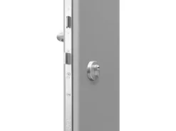 Haustür Thermospace Neapel Prime 110 cm x 210 cm Grau Anschlag L