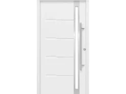 Haustür Thermospace Neapel Prime 100 cm x 210 cm Weiß Anschlag R