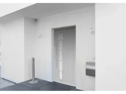 Haustür Thermospace Paris Prime 110 cm x 210 cm Grau Anschlag L