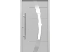 Haustür Thermospace Prag Prime 110 cm x 210 cm Grau Anschlag L