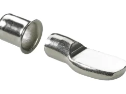 Hettich Löffel-Bodenträger mit Einschlaghülse Ø 7,5 mm Stahl Vernickelt 20 Stück