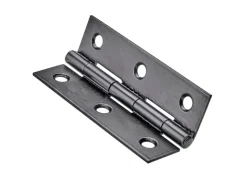 Hettich Scharnier Schmal 60 mm x 35 mm x 1,2 mm Stahl Schwarz 2 Stück