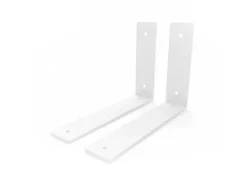 HEVVA Regalwinkel FREIBERG 20 cm Tief 2er Set Weiß