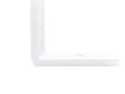 HEVVA Regalwinkel FREIBERG 10 cm Tief 2er Set Weiß