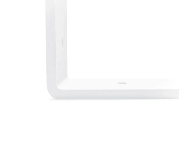 HEVVA Regalwinkel FREIBERG 10 cm Tief 2er Set Weiß