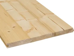 Hobeldiele Fichte/Tanne Nut und Feder 22 mm x 121 mm x 2400 mm