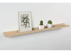 Holz-Bilderleiste Bix 80 cm x 9 cm Eiche