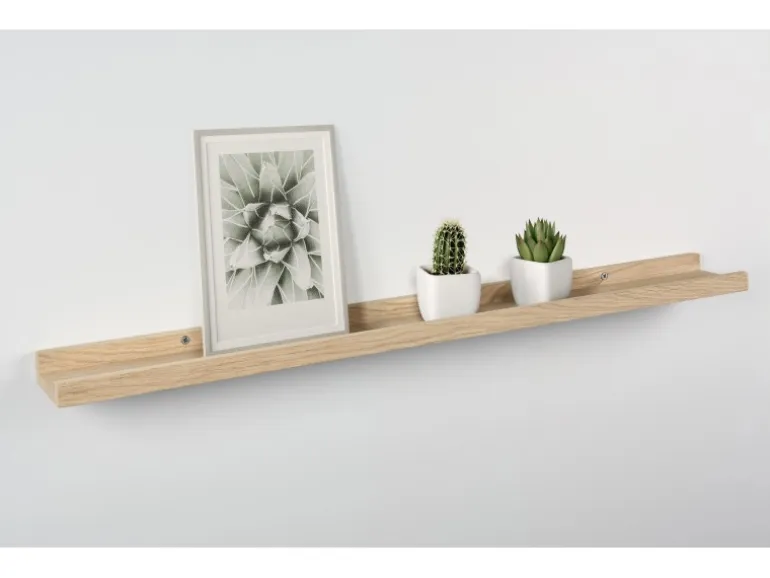 Holz-Bilderleiste Bix 80 cm x 9 cm Eiche