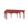Holzbrüder Carport Ralf 36 250 kg/m² Oxidrot-Rot