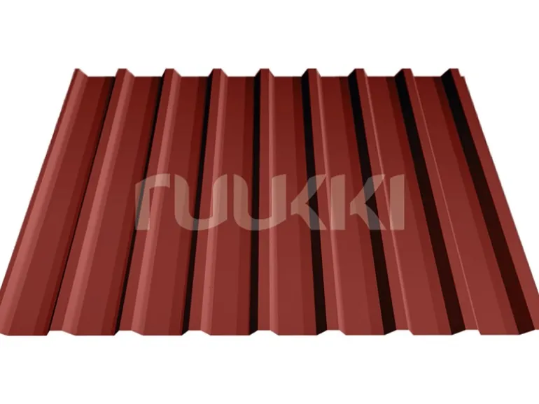 Holzbrüder Carport Ralf 26m² Imprägniert-Rot