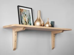 Holzkonsole Eiche 22,5 cm x 18 cm