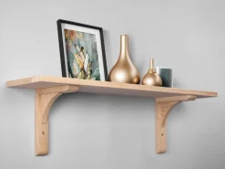 Holzkonsole Eiche 22 cm x 18 cm