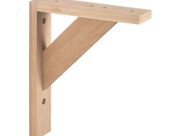 Holzkonsole Eiche 19,5 cm x 16,5 cm