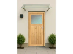 Holz-Nebeneingangstür NET 501 Fichte Natur 98 cm x 200 cm Anschlag Rechts