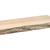 Holz-Wandregal Carlton 4,6 cm x 60 cm x 24 cm Weiß
