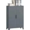 HOMCOM Aktenschrank Metall 75L x 33B x 110H cm Grau