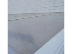 Home Deluxe Terrassenüberdachung Solis Alu 434 x 303 x 226 / 278 cm Weiß