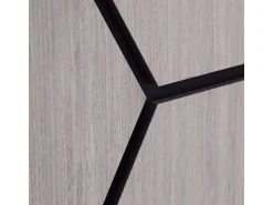 Homestyle4u Akustikpaneele 8 Wandpaneele Holz Hexagon 76 x 62 cm Stück Grau