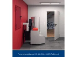 Hörmann Brandschutzklappe T30 H8-5 Grauweiß 800 mm x 800 mm DIN L u. R