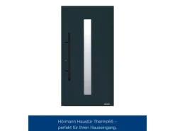 Hörmann Haustür Thermo65 Motiv 610S Anthrazitgrau 110 cm x 210 cm DIN L