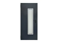 Hörmann Mehrzweck-/Kellertür H8-5 LA (Glas) RAL 7016 Links/Rechts 100 x 200 cm