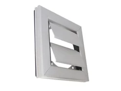 Häusler Überdruck LüftungsgitterLG-1616 RAA Alu 155 x 155mm Abluftgitter