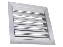 Häusler Überdruck Lüftungsgitter LG-2020 RAA Abluftgitter Alu 245 x 245mm