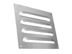 Häusler Lüftungsgitter LG 2520 GLA Lamellengitter Alu 250 x 200 mm Abluftgitter