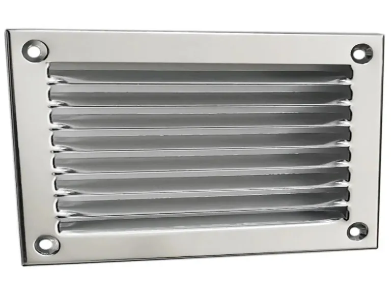 Häusler Lüftungsgitter LG 50215 Alu F1 Lamellengitter 180 x 90 mm Zuluft Abluftgitter