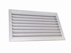 Häusler Lüftungsgitter LG 5030 RAA Alu F1 Lamellengitter 545 x345 Abluftgitter