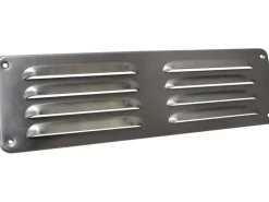 Häusler Lüftungsgitter LG 50240 Alu F1 Lamellengitter 300 x 90mm Abluftgitter