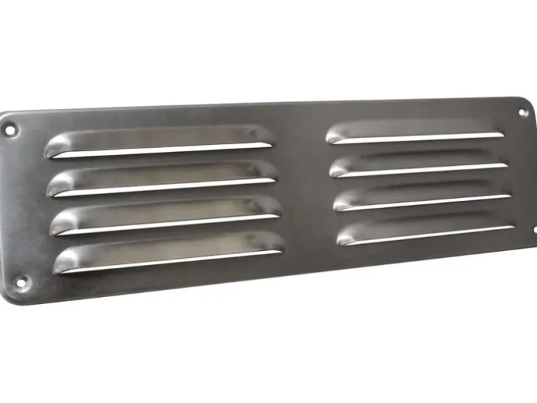 Häusler Lüftungsgitter LG 50240 Alu F1 Lamellengitter 300 x 90mm Abluftgitter