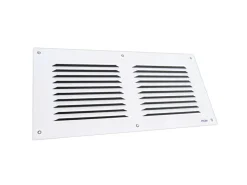 Häusler Lüftungsgitter LG 3015 LW Alu Weiß PVD 300 x 150 Abluftgitter