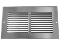 Häusler Lüftungsgitter LG 50250 Alu F1 Zuluft Abluftgitter 240 x 140 mm