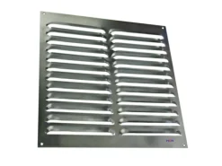 Häusler Lüftungsgitter LG 2525 A Lamellengitter Alu F1 250 x250mm Abluftgitter