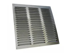 Häusler Lüftungsgitter LG-4040 A Zuluft Abluftgitter Alu F1 400 x 400mm