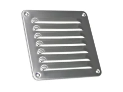 Häusler Lüftungsgitter LG-1616 A Lamellengitter Alu 155 x 155 Abluftgitter