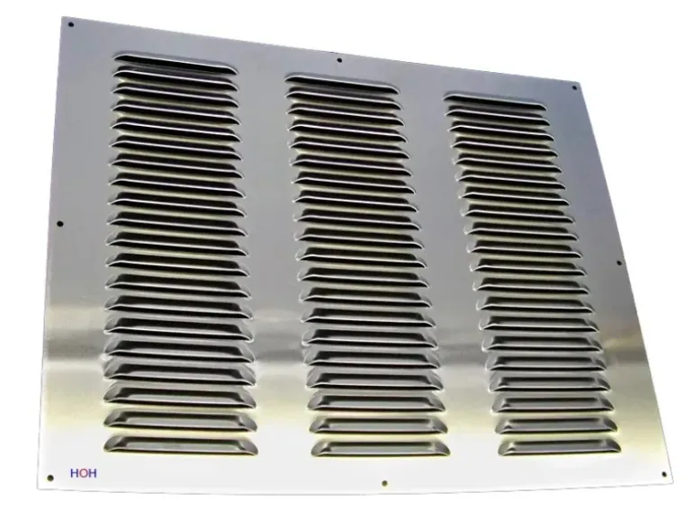 Häusler Lüftungsgitter LG-5040 A Zuluft Abluftgitter Alu F1 500 x 400mm