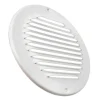 Häusler Lüftungsgitter LG R 175 W Rund Alu Weiß PVD Ø 175 Abluftgitter