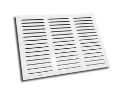 Häusler Lüftungsgitter LG-4030 W Zuluft Abluftgitter Alu Weiß 395 x 295mm