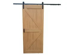 inova Holzschiebetür Eiche 1025 x 2150 mm Komplettset inkl. 2Seitiger Softclose